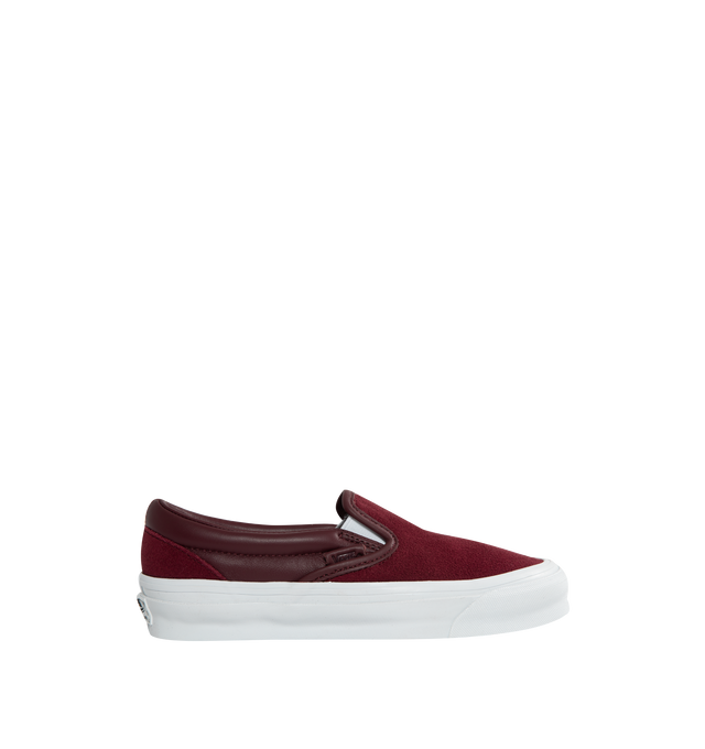 CLASSIC SLIP ON SUEDE AND LEATHER (MENS)