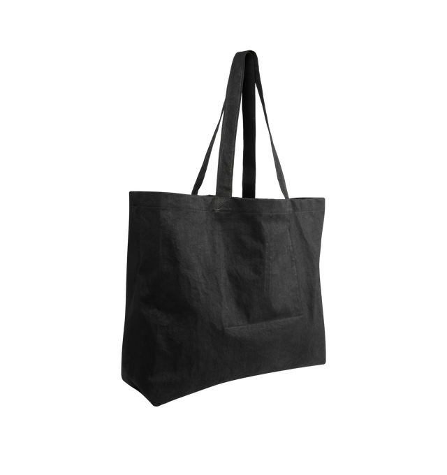 Image 2 of 3 - BLACK - DRKSHDW Canvas Tote Bag featuring tote bag in durable canvas with top handles, open top, spacious main compartment and reinforced stitching. 100% cotton. 