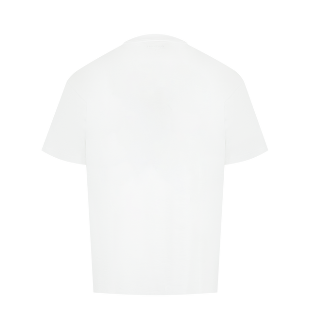 Image 2 of 2 - WHITE - Carhartt WIP Men's S/S Heart II Hartt T-Shirt is crafted from lightweight cotton and features a loose-fit silhouette, short sleeves, a graphic print, and a signature woven heart patch. Designed for everyday wear, this casual essential combines soft comfort with distinctive Carhartt WIP branding. Main Material: 100% Cotton.  