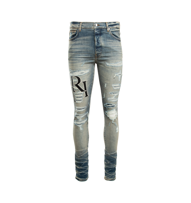 STAGGERED LOGO JEAN (MENS)