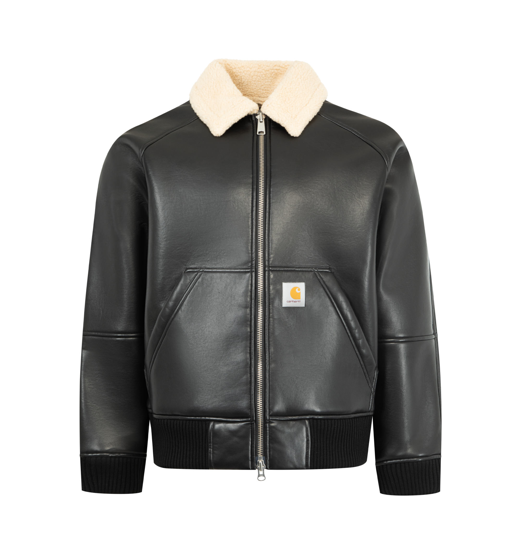 Jackets Carhartt WIP W' Shepton OG Michigan Coat Black⁄ Natural