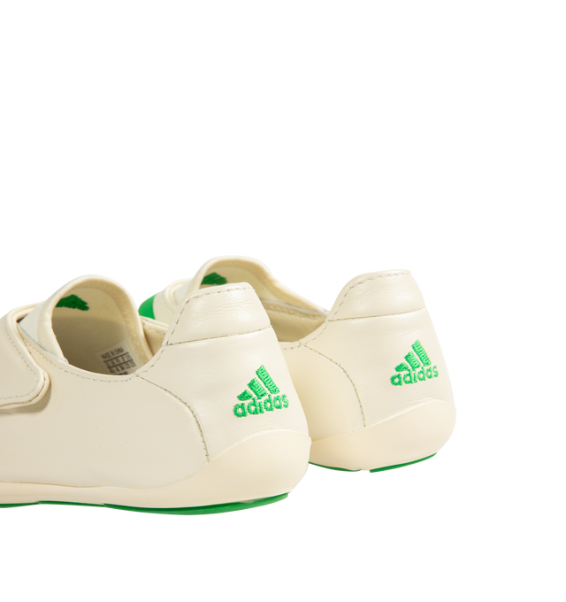 Image 3 of 5 - WHITE - ADIDAS x Pharrell Williams Vario Flat Earther Sneaker featuring regular fit, leather upper, leather sockliner and rubber outsole. 