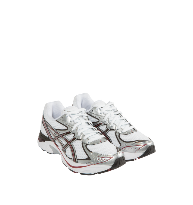 Image 2 of 5 - WHITE - ASICS GT-2160 Sneaker pays homage to the technical design language from the GT-2000 series in the early 2010s, segmented midsole structure and GEL technology inserts for advanced cushioning underfoot. This combination creates an industrial aesthetic that's met with advanced cushioning properties. 