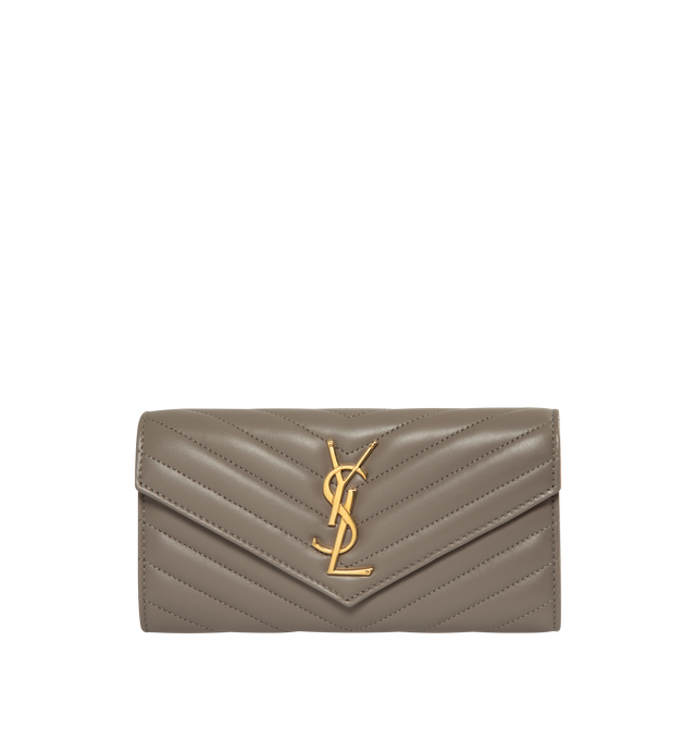 Ysl large flap wallet sale