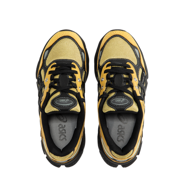 Image 5 of 5 - YELLOW - ASICS GEL-NYC 2.0 SSHS Sneaker featuring rearfoot and forefoot GEL technology, shock-attenuating material placed in the midsole, FF BLAST PLUS cushioning, TPU TRUSSTIC technology, angled heel and walking-specific flex grooves. 