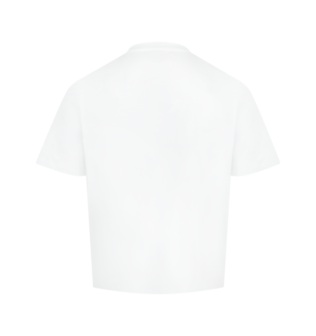 Image 2 of 2 - WHITE - GIVENCHY Regular Fit T-Shirt featuring short sleeves, crew neck, regular fit and graphic print on front. 100% cotton. 