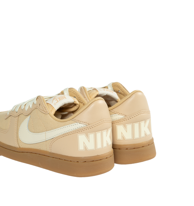 NEUTRAL - NIKE NIKE TERMINATOR LOW PREMIUM sneakers feature leather upper softens and gains vintage character with wear and the rubber outsole provides excellent traction.
