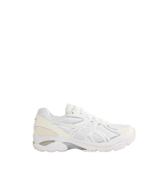 Image 1 of 5 - WHITE - ASICS GT-2160 Sneakers featuring mesh and faux leather upper with rubber sole, lace-up front, segmented midsole structure and GEL  technology inserts and padded low-cut collar. 