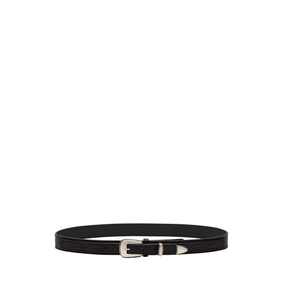 Namu Shop - Lemaire Minimal Western Belt - Black