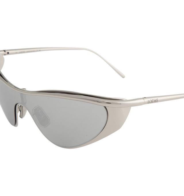 Image 3 of 3 - SILVER - Loewe Flash sunglasses in a light metal construction with 100% UVA/UVB protection. 