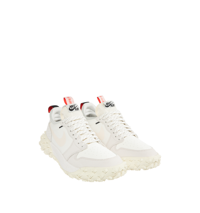 Image 2 of 5 - WHITE - JORDAN Air Jordan 1 Element Low A/T Sneaker featuring GORE-TEX material, a trail-ready outsole, leather and textiles that create a structured and breathable shoe, braided laces, foam midsole and rubber outsole. 