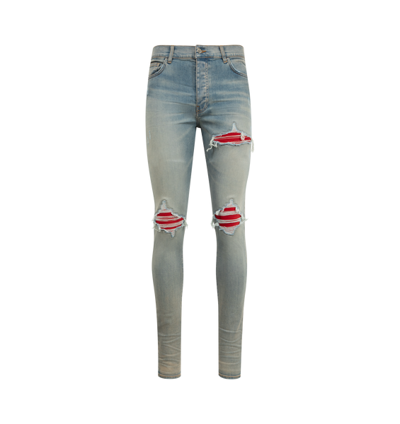 デニム・ジーパン Amiri Mx1 Skinny Jeans In Stretch Denim Amiri MX1 distressed skinny jeans Amiri