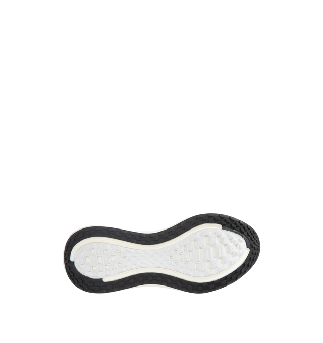 Image 4 of 5 - WHITE - NIKE Vomero Plus Sneaker featuring ultra-responsive ZoomX foam midsole, engineered mesh upper, high-abrasion rubber outsole, webbed lace loops for an adjustable fit and reflective details. 