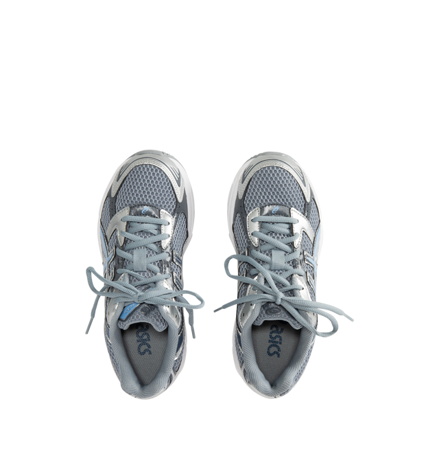 Image 5 of 5 - BLUE - Asics GEL-1130 Sportstyle Retro Sneaker featuring late 2000s runner aesthetic reimagined with overlays and breathable mesh underlays, GEL technology cushioning for excellent shock absorption. 