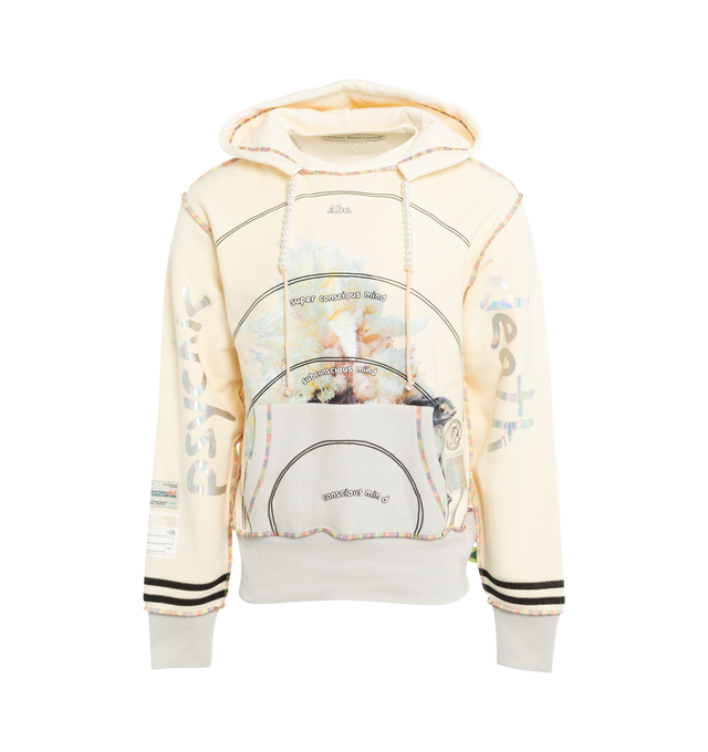 Buy Advisory Board Crystals Psychic Death Hoodie 'Cream