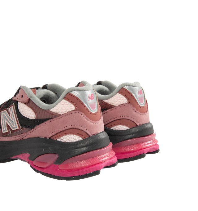 Image 3 of 5 - PINK - NEW BALANCE U2010V1 Sneaker featuring breathable mesh with soft suede overlays, FuelCell foam, ABZORB-backed sole unit and lace-up fastening. 