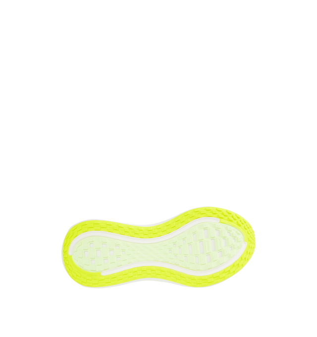 Image 4 of 5 - WHITE - NIKE Vomero Plus Sneaker featuring full-length ZoomX foam, engineered mesh upper, ZoomX foam midsole, soft upper, high-abrasion rubber outsole, webbed lace loops for an adjustable fit and reflective design details. 