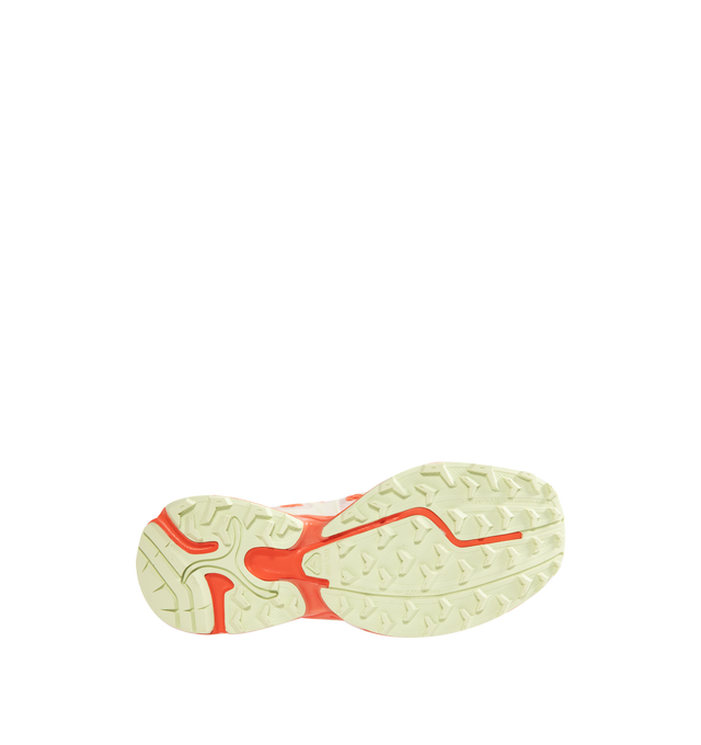Image 4 of 5 - ORANGE - SALOMON XT-Whisper Sneaker featuring Quicklace system, Contagrip outsole, round stiffened toe and reinforced heel counter. 