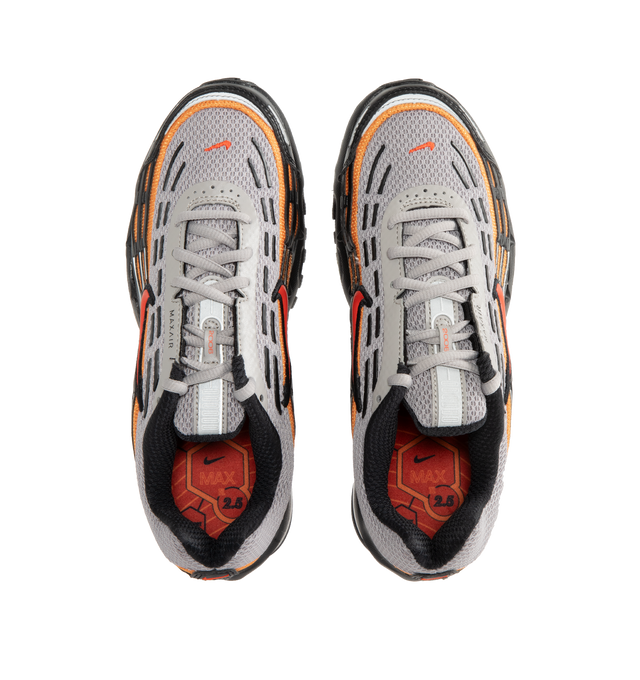 Image 5 of 5 - GREY - NIKE Air Max Tl 2.5 Sneaker featuring mesh and textile upper with rubber sole, lace-up front, foam midsole, floating Swooshes at side panels, padded tongue and padded low-cut collar. 