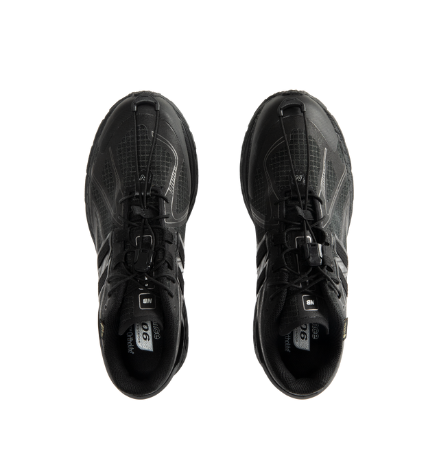 Image 5 of 5 - BLACK - NEW BALANCE 1906X GTX Sneaker featuring pigskin leather and mesh upper, ABZORB midsole, ABZORB SBS heel cushioning, N-ergy outsole and stability Web outsole technology. 