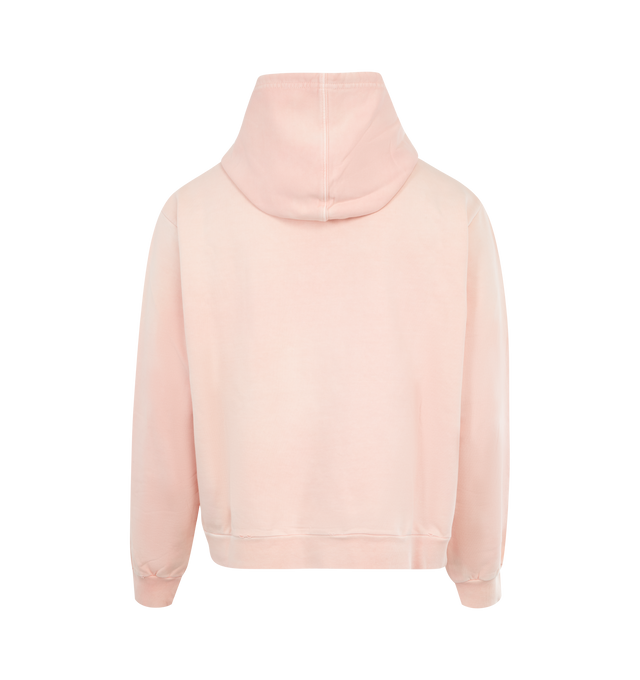 Image 2 of 2 - PINK - MARNI Sweatshirt featuring kangaroo pocket, drawstring hood and ribbed cuffs and hem. 100% cotton. 