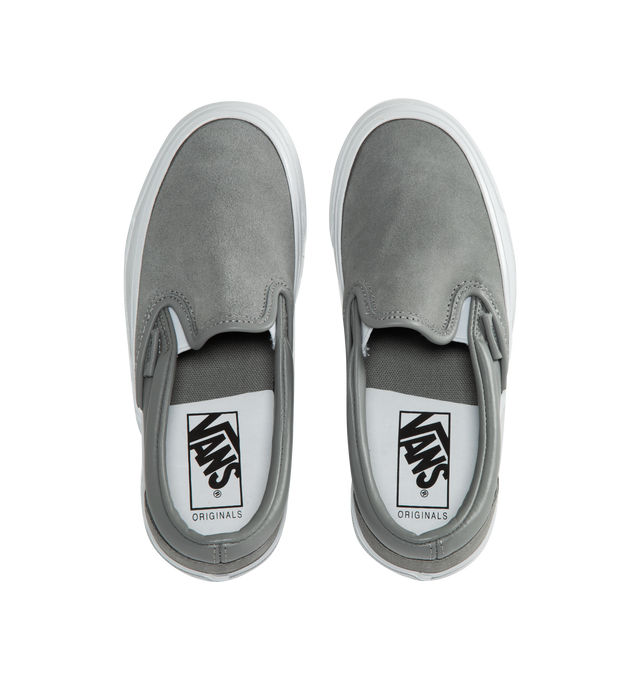 CLASSIC SLIP-ON SUEDE AND LEATHER (MENS)