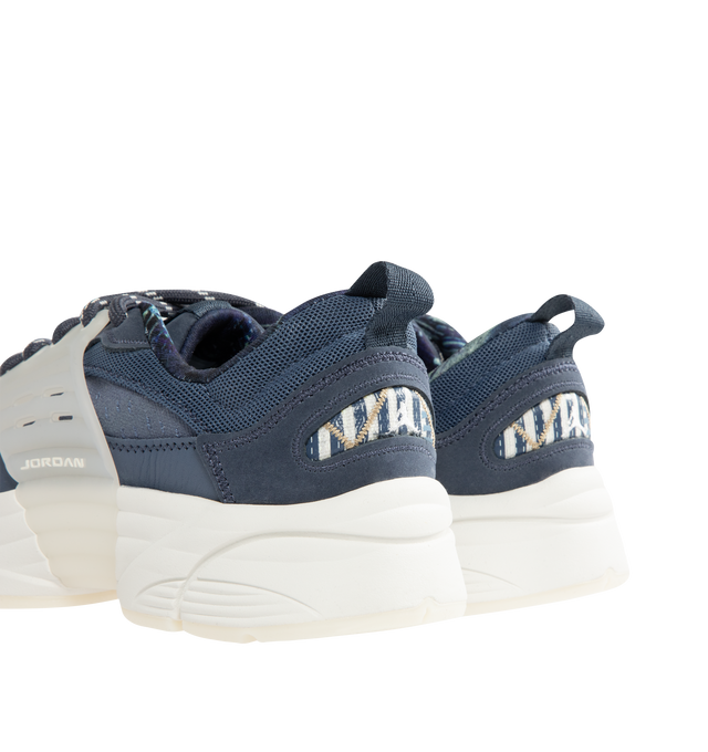 Image 3 of 5 - BLUE - JORDAN Trunner O/S Sneaker featuring responsive foam underfoot, plush tongue and collar and molded plastic support wings. 