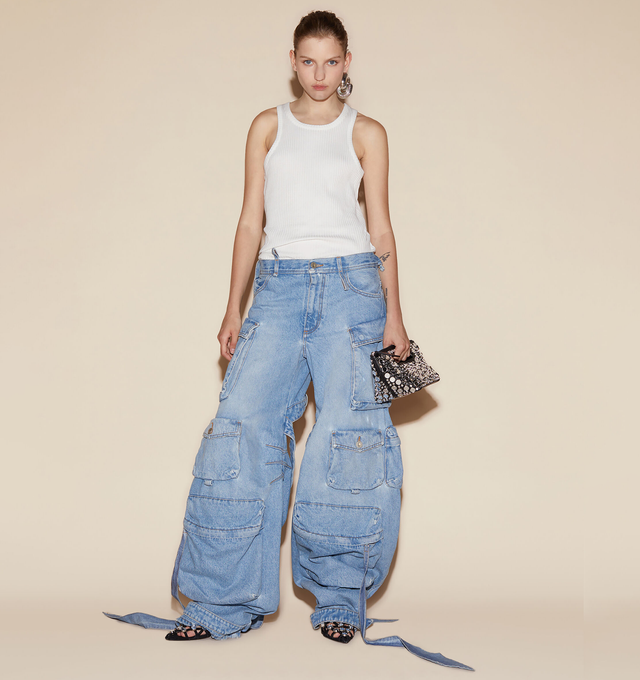 CARGO JEANS (WOMENS)