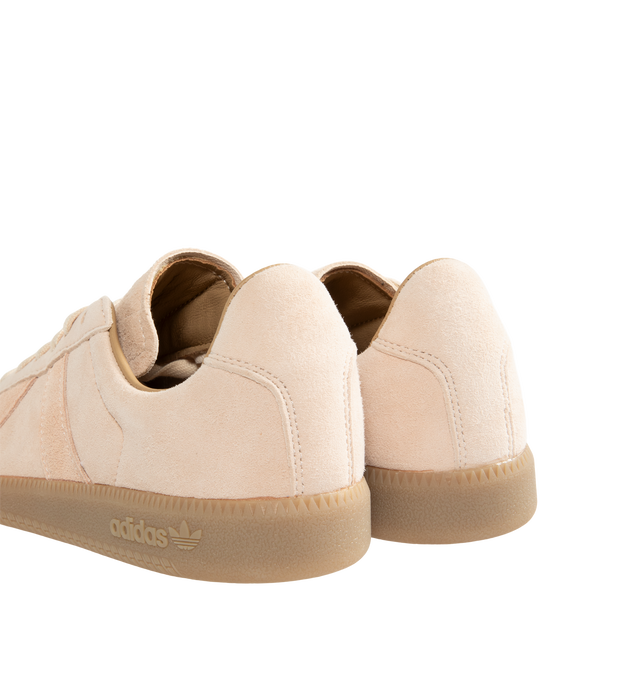 Image 3 of 5 - PINK - Adidas Mens BW Army Shoes are crafted from premium suede. Features a regular fit, lace-up closure, leather sockliner, rubber outsole, and adidas logo detailing on the tongue, sockliner, and tooling. Upper: Suede ; Outsole: Rubber.  
