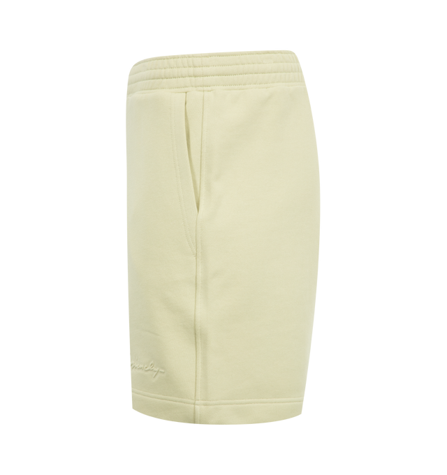 Image 3 of 3 - YELLOW - GIVENCHY New Board Shorts featuring elastic waist, two side pockets, one back pocket. 100% cotton. 