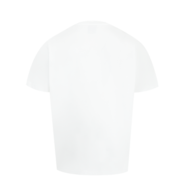 Image 2 of 2 - WHITE - CASABLANCA Dance Joy Organic Cotton Graphic T-Shirt featuring smooth organic-cotton jersey, crewneck, short sleeves and relaxed fit. 100% organic cotton. Made in Portugal. 