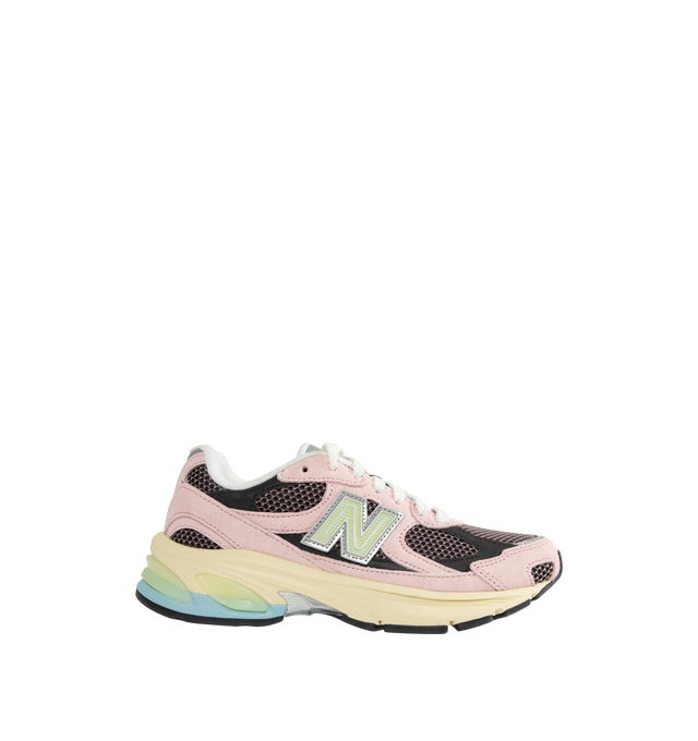 Image 1 of 5 - PINK - NEW BALANCE 2010 Sneaker featuring ABZORB midsole, with ABZORB SBS at the heel and forefoot, Translucent TPU Stability Web shank at midfoot, sculpted midsole details, reflective accents and molded 'N' logo. 