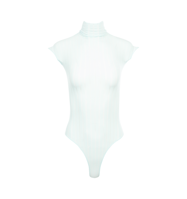 Turtleneck bodysuit in black - Alaia