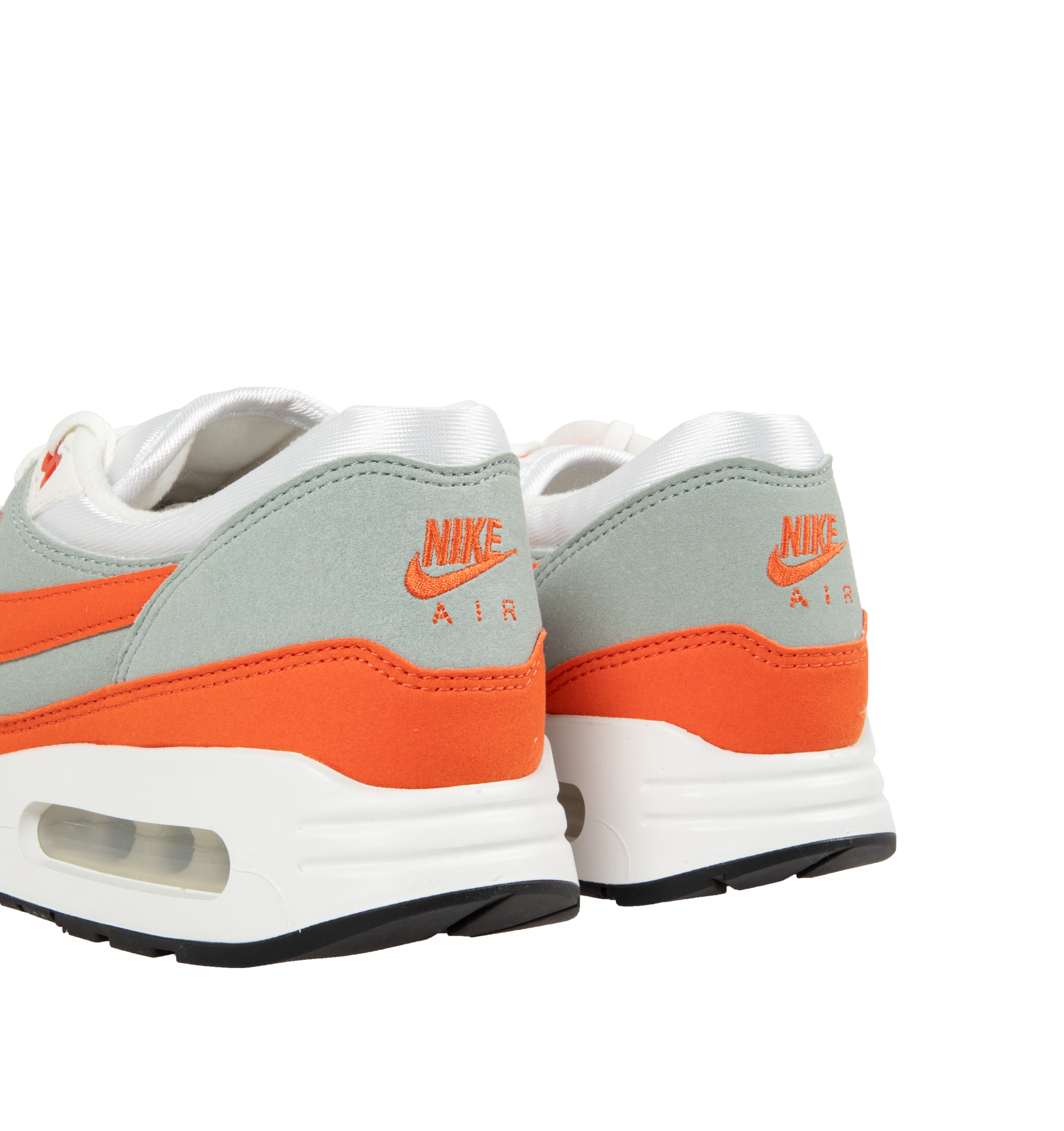 men nike air max 1 anniversary orange
