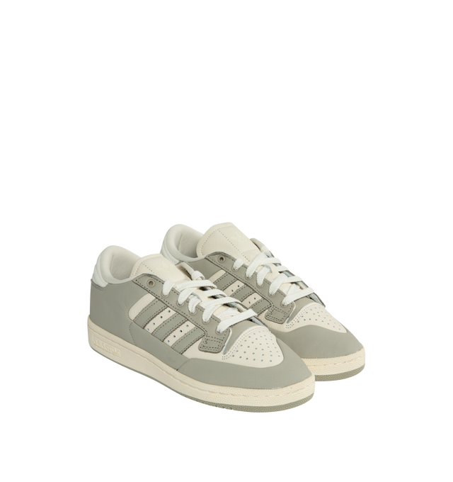 NEUTRAL - ADIDAS Centennial 85 Low 001 Sneaker featuring regular fit, lace closure, leather upper, textile lining and rubber outsole.