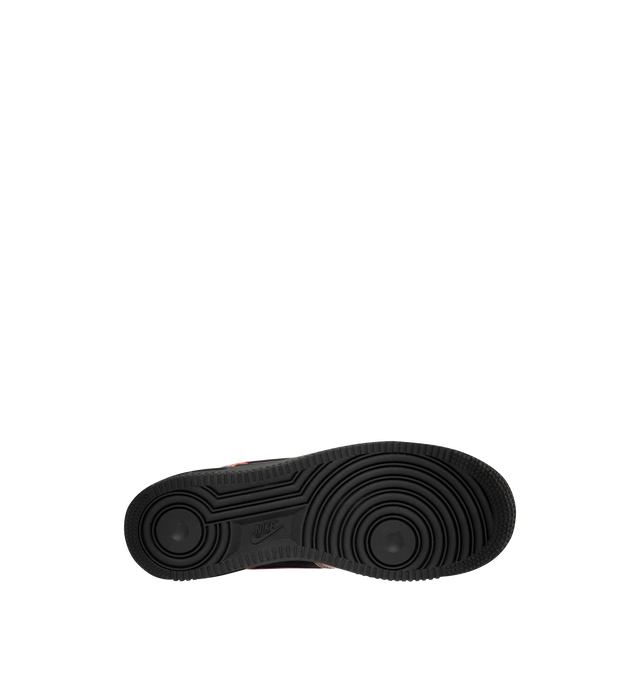Image 4 of 5 - MULTI - NIKE Air Force 1 '07 LV8 Sneaker featuring synthetic leather upper with perforated toe box, lace up closure, Nike Air cushioning and rubber outsole with heritage hoops pivot circles. 