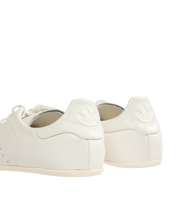 Image 3 of 5 - WHITE - ADIDAS Stan Smith Lo Pro Sneaker featuring low profile, smooth leather upper, molded sockliner, regular fit, lace closure, leather lining and rubber outsole. 