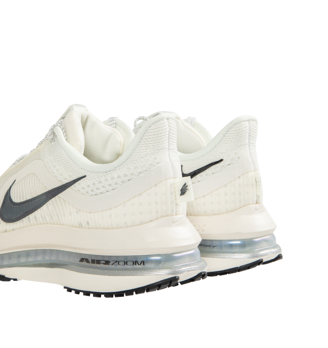 Image 3 of 5 - WHITE - NIKE Pegasus Premium Sneaker featuring breathable, lightweight engineered mesh on upper, full-length ZoomX foam, full-length Air Zoom unit, ReactX foam foundation and modified waffle outsole with high-abrasion rubber. 