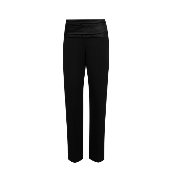 パンツ KHAITE Women Straight Pants 31564115 200 BLACK Caiton パンツ KHAITE Women Straight Pants 31564115 200 BLACK Caiton