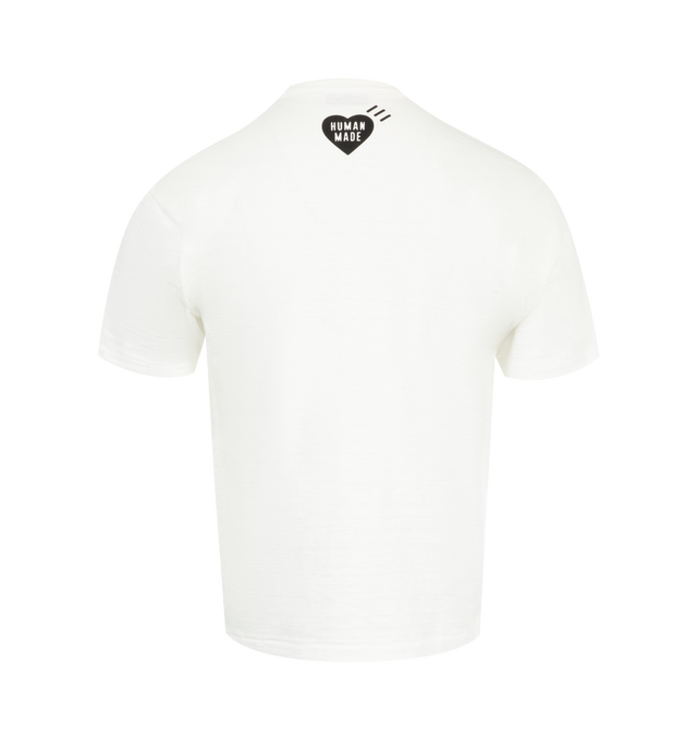 Image 2 of 2 - WHITE - HUMAN MADE Tiger Head T-Shirt featuring short sleeves, crew neck and logo with graphic printed on front. 100% cotton. 