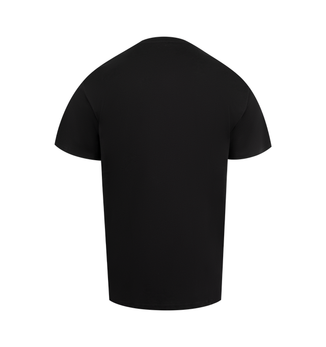 Image 2 of 2 - BLACK - CARHARTT WIP Pocket Heart T-Shirt featuring ribbed crewneck, front pocket and short sleeves. 100% cotton. 