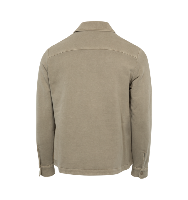 Image 2 of 2 - NEUTRAL - ASPESI Jacket featuring three front patch pockets, button front closure, classic collar and straight hem.  
