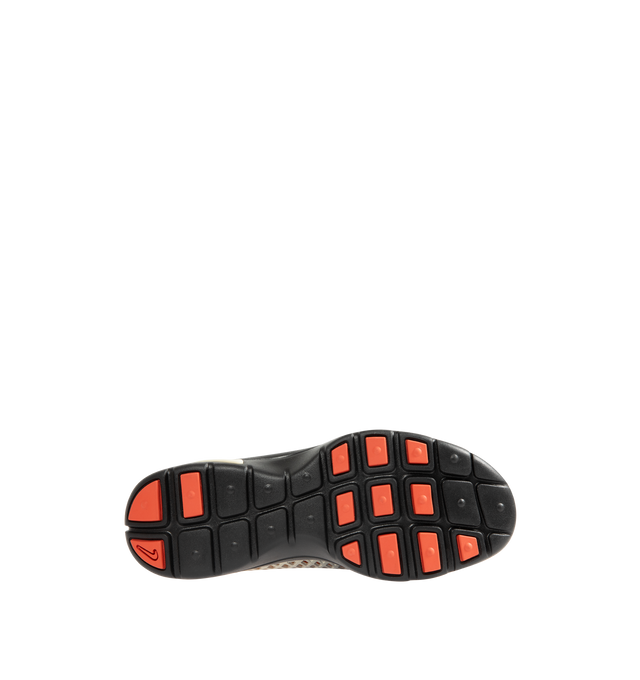 Image 4 of 6 - RED - NIKE Rejuven8 Run Sneaker featuring encapsulated Air, sticky rubber outsole, extra room at the forefoot, ventilation holes, Nike Air technology and removable booties. 