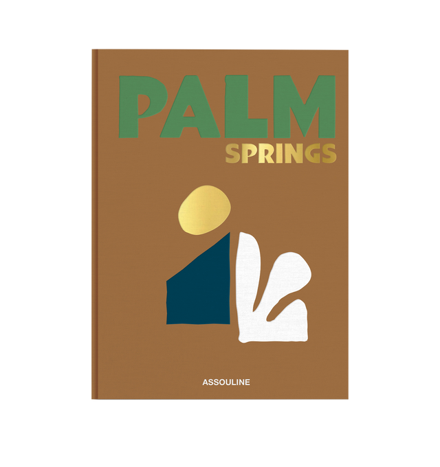 Image 2 of 5 - BROWN - Assouline Palm Springs is a luxury coffee table book that celebrates the timeless allure, mid-century modern architecture, and vibrant desert lifestyle of California's iconic oasis through captivating photography and engaging storytelling. Written by Sheila Hamilton, this designer hardcover book explores Palm Springs' legendary design legacy, glamorous history, celebrated wellness culture, and colorful creative spirit, offering an inspiring journey through one of America's most distin 