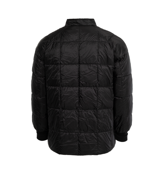 Image 2 of 3 - BLACK - CANADA GOOSE Hexode Jacket featuring power Stretch cuffs enhance fit and add comfort, hem is longer in the back for added coverage and protection, 2 exterior pockets and snap button closure. 100% nylon. 