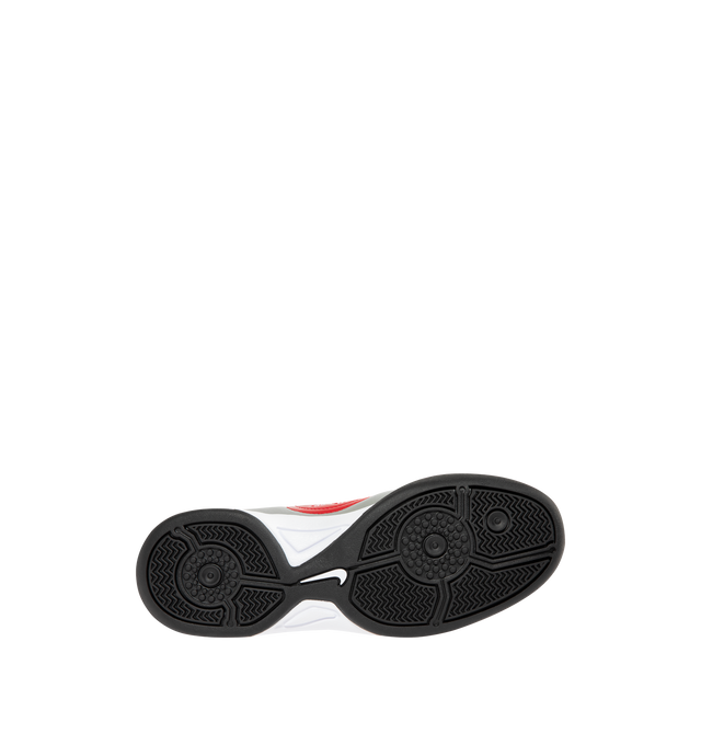 Image 4 of 5 - SILVER - NIKE Total 90 Sneaker featuring original quilted upper, asymmetrical lacing, synthetic leather upper with Total 90 logos on each side, padded collar and flat rubber outsole.  