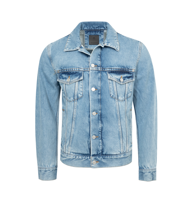 Givenchy denim jacket sales mens