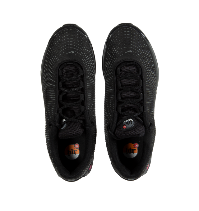 Image 5 of 5 - BLACK - NIKE AIR MAX DN features a Dynamic Air unit system of dual-pressure tubes, glossy accents, foam midsole and rubber outsole. 