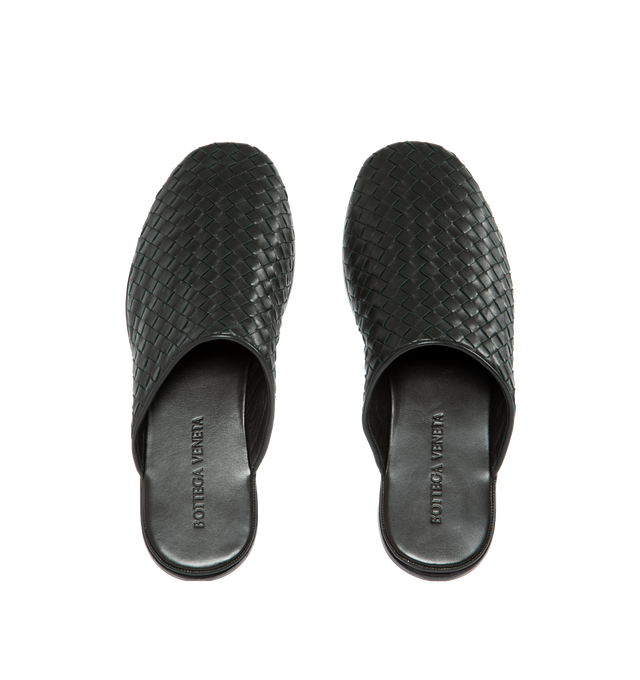 OPEN BACK NAPPA SLIPPERS (MENS)