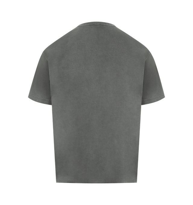 Image 2 of 2 - GREY - CARHARTT WIP Torion Pocket T-Shirt featuring a loose fit from a midweight organic cotton jersey, a slightly distressed, worn-in finish, chest pocket, detailed with an overdyed Square Label, short sleeves and crew neck. 100% organic cotton. 